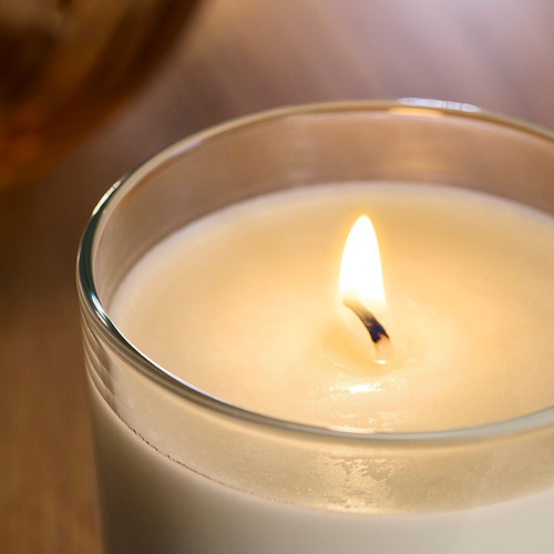 LOTSFÅGEL, vela aromática en vaso. 6 de 8 open dialog