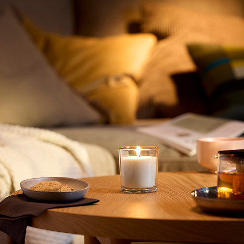 LOTSFÅGEL, vela aromática en vaso. 2 de 8 open dialog