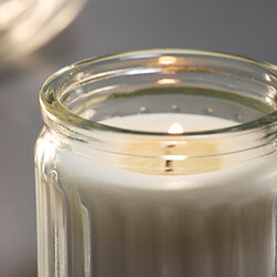 HÖKGÖK scented candle in glass