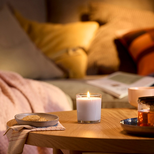 LOTSFÅGEL, vela aromática en vaso. 2 de 8 open dialog