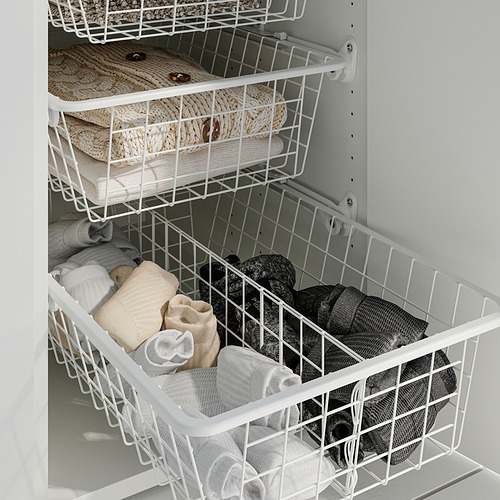 ALTARLIDEN, wire basket with pull-out rail. 3 of 4 open dialog