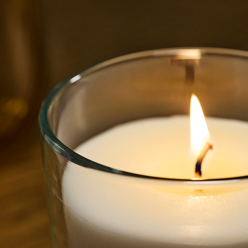 LOTSFÅGEL, scented candle in glass. 6 of 8 open dialog