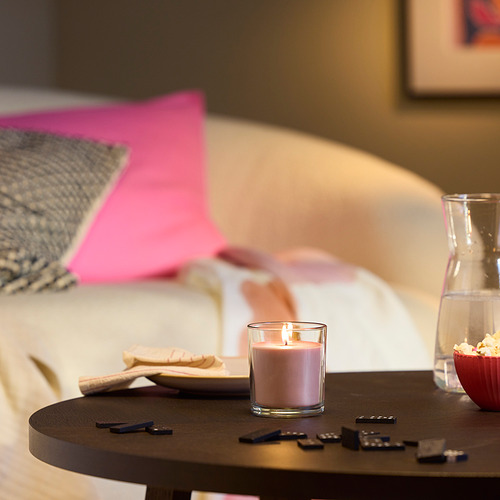 LOTSFÅGEL, scented candle in glass. 2 of 8 open dialog