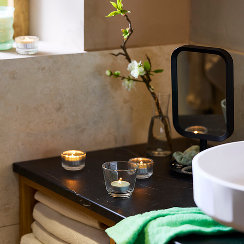 LOTSFÅGEL, scented tealight. 2 of 4 open dialog