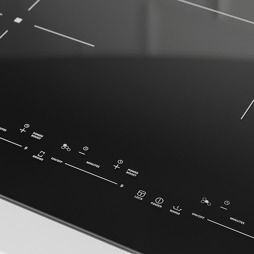Measurement Illustration - HIDINGSTA induction cooktop