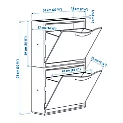 IKEA St. Maarten by IKEA Puerto Rico - TRONES shoe/storage cabinet