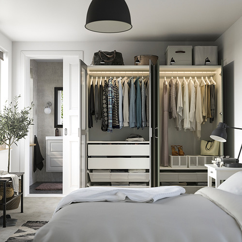 PAX / KAMMARTORP / GRIMO, wardrobe combination. 3 of 3 open dialog