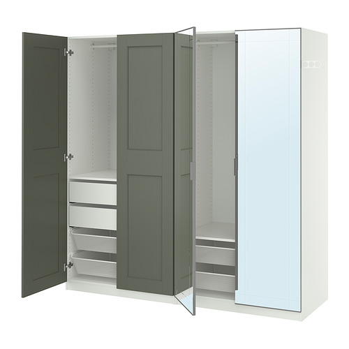 PAX / KAMMARTORP / GRIMO, wardrobe combination. 1 of 3 open dialog