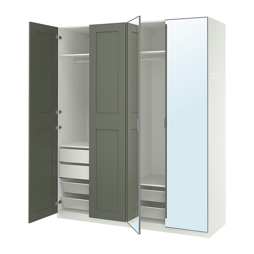 PAX / KAMMARTORP / GRIMO, wardrobe combination. 1 of 3 open dialog