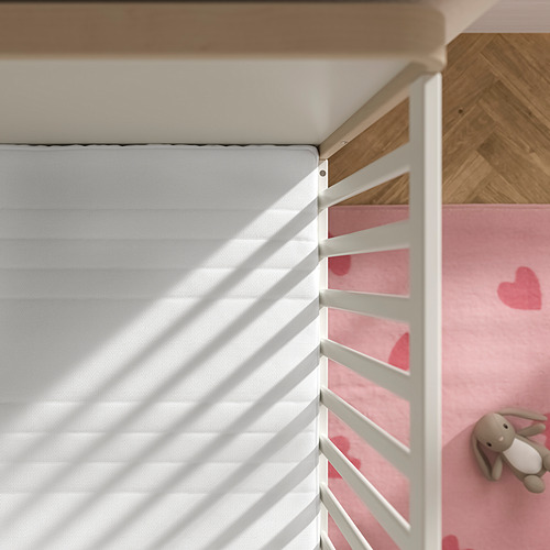 JÄTTETRÖTT, pocket spring mattress for cot. 3 of 8 open dialog