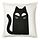 Select colour variation: Cat pattern white / black