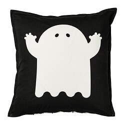 Variación actual Estampado de fantasma blanco / negro