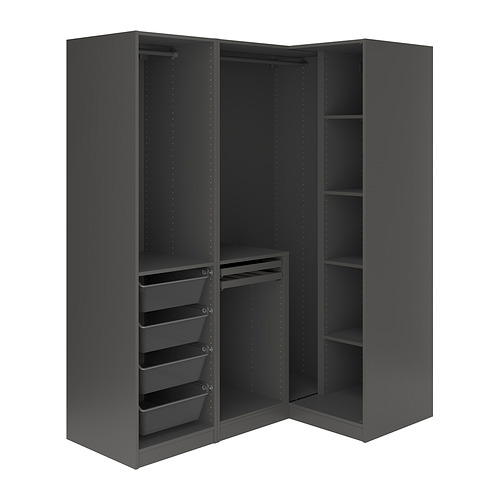 PAX / FYRUDDEN, corner wardrobe. 2 of 4 open dialog