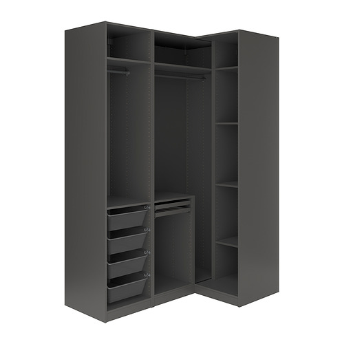 PAX / FYRUDDEN, corner wardrobe. 2 of 4 open dialog