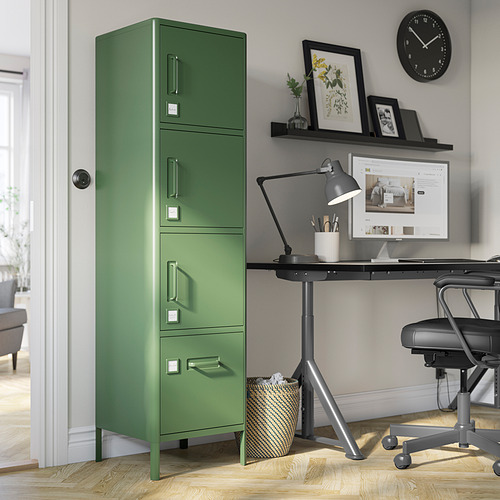 IDÅSEN, high cabinet with drawer and doors 6 of 7 open dialog