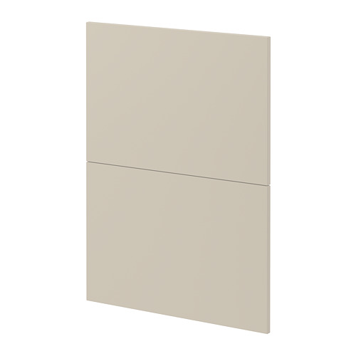 Panel de cocina METOD: beige, cuadrado, liso, diseño moderno.