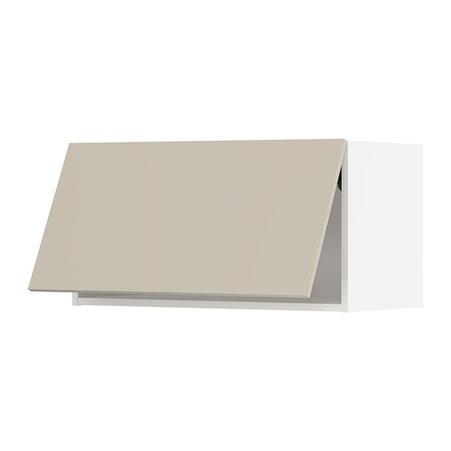 Mueble de cocina METOD en color beige con un diseño elegante y moderno y un acabado liso.
