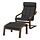 Select colour variation: walnut effect/Gunnared dark grey