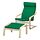 Select colour variation: birch veneer/Vissle deep green