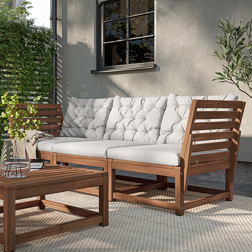 NÄMMARÖ, 3-seat modular sofa, outdoor 2 of 2 open dialog