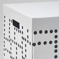 Ilustración de medidas - FJÄDERHARV caja con tapa