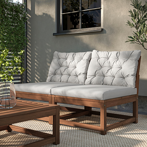 NÄMMARÖ, 2-seat modular sofa, outdoor 2 of 2 open dialog