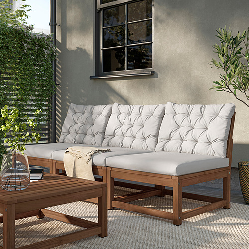 NÄMMARÖ, 3-seat modular sofa, outdoor 2 of 2 open dialog