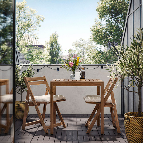 NÄMMARÖ, table and 2 folding chairs, outdoor 2 of 2 open dialog