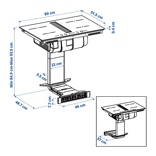 TÄCKNAN, placa ind./extr. int. y kit recirc.. 11 de 14 open dialog