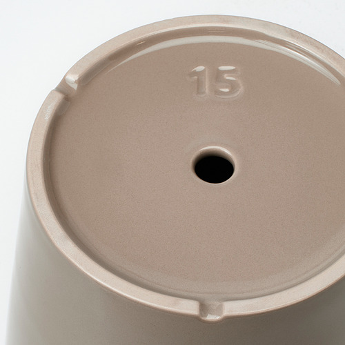 KLOTLÖNN, plant pot with saucer 8 of 8 open dialog