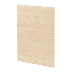 ASKERSUND, 3 fronts for dishwasher, Light ash effect