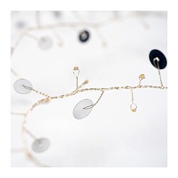 STRÅLA LED string light with 80 lights