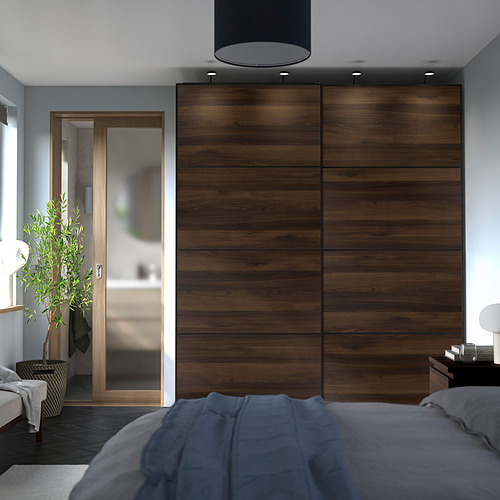 PAX / MEHAMN, wardrobe with sliding doors. 2 of 5 open dialog