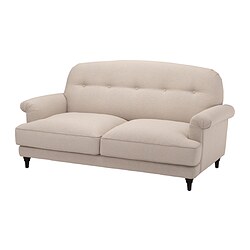 ESSEBODA, loveseat, Knäbäck light beige