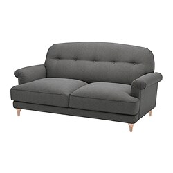 ESSEBODA, loveseat, Tallmyra medium grey