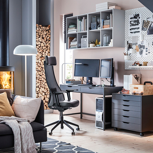 JÄRVFJÄLLET, office chair with armrests 6 of 13 open dialog