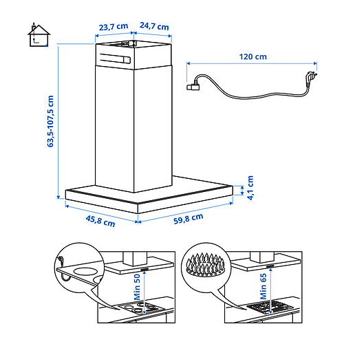 MATÄLSKARE, extractor de pared 7 de 8 open dialog