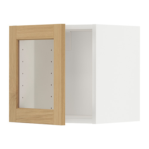 METOD, armario de pared + puerta de vidrio. 1 de 3 open dialog