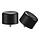 Select colour variation: black, Ø3.6 cm