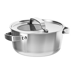 Ollas y accesorios de cocinar HEMLAGAD Ollasarténcacerola, juego de 6 azul IKEA