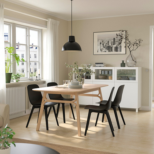 VOXLÖV / ODGER, table and 4 chairs 2 of 7 open dialog