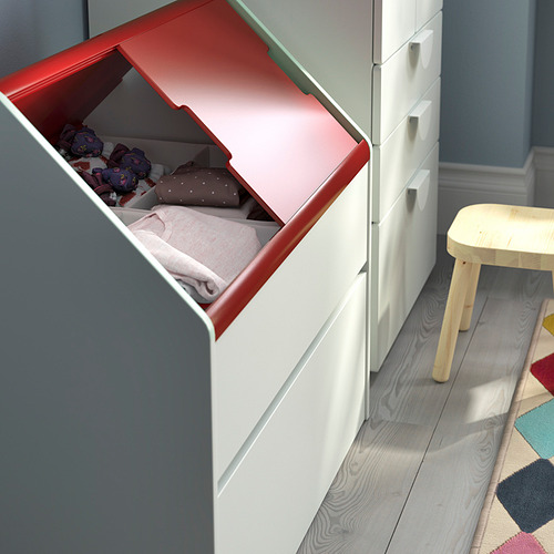 VITBJÖRN, storage unit with drawer 7 of 10 open dialog