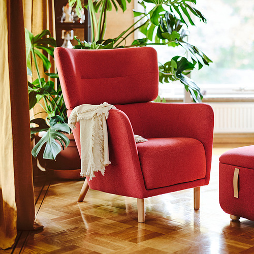OSKARSHAMN, sillón orejero con reposapiés 4 de 10 open dialog