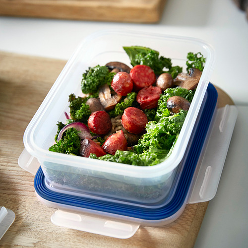 IKEA 365+, food container with lid, set of 4 2 of 6 open dialog