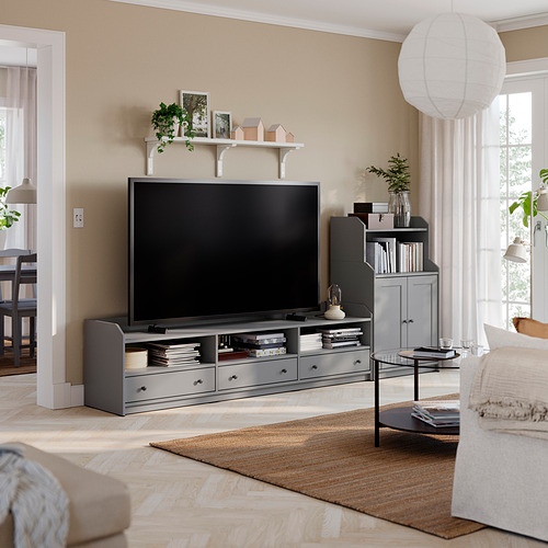 HAUGA, TV/storage combination. 2 of 9 open dialog