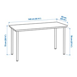 Measurement Illustration - ANFALLARE/ADILS desk