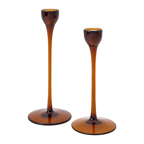 BLOMSTER, candlestick, set of 2. 2 of 3 open dialog
