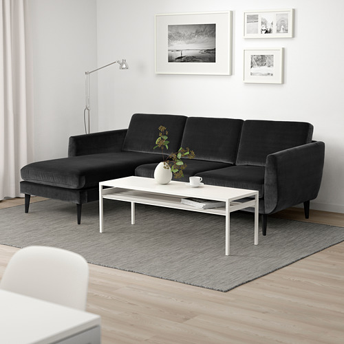 SMEDSTORP, 3 seat sofa with chaise longue. 6 of 6 open dialog