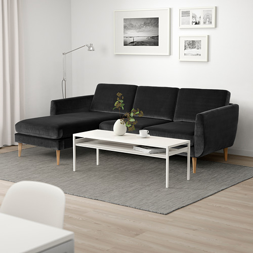 SMEDSTORP, sofá 3 plazas con chaiselongue. 2 de 7 open dialog