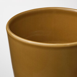 Measurement Illustration - KLOTLÖNN plant pot with saucer